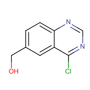 (4-氯喹唑啉-6-基)甲醇結(jié)構(gòu)式_648449-06-3結(jié)構(gòu)式