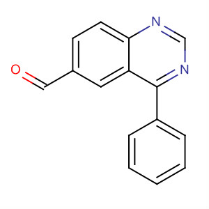 4-苯基喹唑啉-6-甲醛結構式_648449-08-5結構式