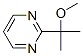 Pyrimidine, 2-(1-methoxy-1-methylethyl)- (9ci)Structure,64958-55-0Structure Pyrimidine, 2-(1-methoxy-1-methylethyl)- (9ci) Structure,64958-55-0Structure