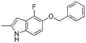 5-(Benzyloxy)-4-fluoro-2-methyl-1h-indole Structure,649736-47-0Structure