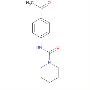 1-Piperidinecarboxamide,n-(4-acetylphenyl)-(9ci) Structure,651053-02-0Structure