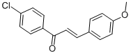 1-(4-氯苯基)-3-(4-甲氧基苯基)-2-丙烯-1-酮結構式_6552-63-2結構式