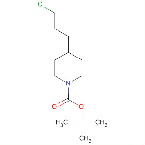 Tert-butyl 4-(3-chloropropyl)piperidine-1-carboxylate Structure,655224-92-3Structure