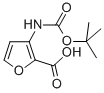 3-((Tert-butoxycarbonyl)amino)furan-2-carboxylicacidStructure,655255-06-4Structure 3-((Tert-butoxycarbonyl)amino)furan-2-carboxylicacid Structure,655255-06-4Structure