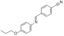 N-(p-氰基亞芐基)-p-丙氧基苯胺結(jié)構(gòu)式_65628-98-0結(jié)構(gòu)式