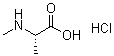 N-alpha-methyl-l-alanine hydrochlorideStructure,65672-32-4Structure N-alpha-methyl-l-alanine hydrochloride Structure,65672-32-4Structure