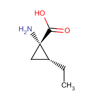 (1s,2r)-(9ci)-1-氨基-2-乙基-環(huán)丙烷羧酸結(jié)構(gòu)式_65878-52-6結(jié)構(gòu)式