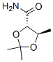 反式-(9ci)-2,2,5-三甲基-1,3-二氧戊環(huán)-4-羧酰胺結(jié)構(gòu)式_66003-32-5結(jié)構(gòu)式