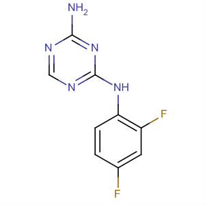 2-Amino-4-(2,4-difluorophenylamino)-1,3,5-triazineStructure,66088-46-8Structure 2-Amino-4-(2,4-difluorophenylamino)-1,3,5-triazine Structure,66088-46-8Structure