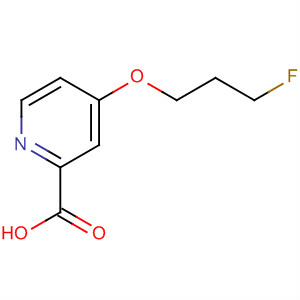 (9ci)-4-(3-氟丙氧基)-2-吡啶羧酸結(jié)構(gòu)式_663614-71-9結(jié)構(gòu)式