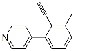 (9CI)-4-(3-乙基-2-乙炔苯基)-吡啶結(jié)構(gòu)式_663621-69-0結(jié)構(gòu)式