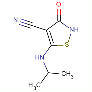 2,3-Dihydro-5-(isopropylamino)-3-oxoisothiazole-4-carbonitrileStructure,663958-33-6Structure 2,3-Dihydro-5-(isopropylamino)-3-oxoisothiazole-4-carbonitrile Structure,663958-33-6Structure