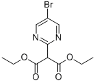 2-(5-Bromopyrimidin-2-yl)malonic acid diethyl esterStructure,66621-92-9Structure 2-(5-Bromopyrimidin-2-yl)malonic acid diethyl ester Structure,66621-92-9Structure