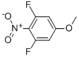 1,3-Difluoro-5-methoxy-2-nitro-benzeneStructure,66684-62-6Structure 1,3-Difluoro-5-methoxy-2-nitro-benzene Structure,66684-62-6Structure