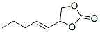 (9ci)-4-(1-戊烯基)-1,3-二氧雜烷-2-酮結(jié)構(gòu)式_667874-13-7結(jié)構(gòu)式