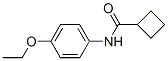 (9ci)-n-(4-乙氧基苯基)-環(huán)丁烷羧酰胺結構式_667885-61-2結構式