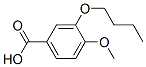 3-Butoxy-4-methoxybenzoic acid Structure,66924-20-7Structure