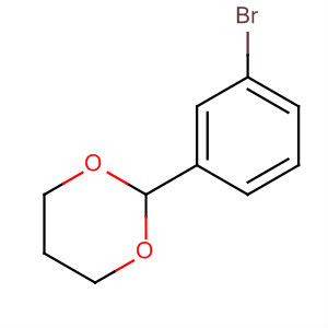 (9ci)-2-(3-溴苯基)-1,3-二噁烷結(jié)構(gòu)式_67437-93-8結(jié)構(gòu)式