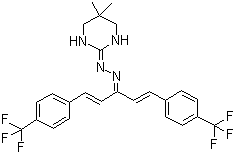 氟蟻腙結構式_67485-29-4結構式