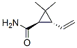反式-(9ci)-3-乙烯-2,2-二甲基-環(huán)丙烷羧酰胺結(jié)構(gòu)式_67488-72-6結(jié)構(gòu)式