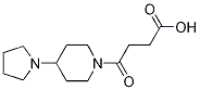 4-Oxo-4-(4-pyrrolidin-1-yl-piperidin-1-yl)-butyric acidStructure,676341-34-7Structure 4-Oxo-4-(4-pyrrolidin-1-yl-piperidin-1-yl)-butyric acid Structure,676341-34-7Structure