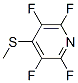 (9CI)-2,3,5,6-四氟-4-(甲基硫代)-吡啶結(jié)構(gòu)式_67644-45-5結(jié)構(gòu)式