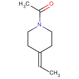 (9ci)-1-乙?；?4-亞乙基-哌啶結(jié)構(gòu)式_67727-82-6結(jié)構(gòu)式