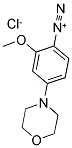 2-Methoxy-4-(4-morpholinyl)benzenediazonium tetrachlorozincate (2:1) Structure,67801-08-5Structure