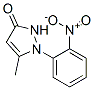 5-Methyl-1-(2-nitrophenyl)pyrazol-3-oneStructure,67916-05-6Structure 5-Methyl-1-(2-nitrophenyl)pyrazol-3-one Structure,67916-05-6Structure