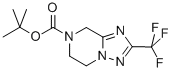 2-(三氟甲基)-5,6-二氫[1,2,4]噻唑并[1,5-a]吡嗪-7(8H)-羧酸叔丁酯結(jié)構(gòu)式_681249-59-2結(jié)構(gòu)式