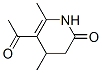 (9ci)-5-乙?；?3,4-二氫-4,6-二甲基-2(1H)-吡啶酮結(jié)構(gòu)式_681473-87-0結(jié)構(gòu)式