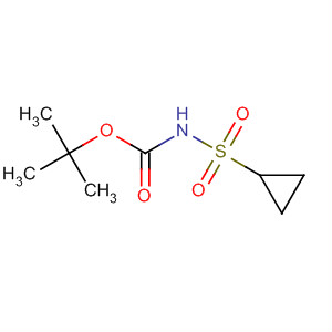 Cyclopropylsulfonylamine tert-butyl carbamateStructure,681808-26-4Structure Cyclopropylsulfonylamine tert-butyl carbamate Structure,681808-26-4Structure