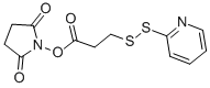 3-(2-Pyridyldithio)propionic acid N-hydroxysuccinimide ester Structure,68181-17-9Structure