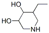 (9ci)-5-乙基-3,4-哌啶二醇結(jié)構(gòu)式_682331-09-5結(jié)構(gòu)式