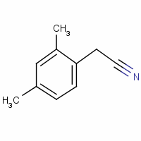2,4-二甲基苯乙腈結(jié)構(gòu)式_68429-53-8結(jié)構(gòu)式