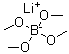 四甲氧基硼鋰結構式_6867-35-2結構式