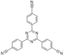2,4,6-Tris(4-cyanophenyl)-1,3,5-triazineStructure,6876-34-2Structure 2,4,6-Tris(4-cyanophenyl)-1,3,5-triazine Structure,6876-34-2Structure