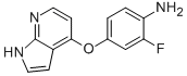 4-(3-Fluoro-4-aminophenoxy)-7-azaindoleStructure,688781-77-3Structure 4-(3-Fluoro-4-aminophenoxy)-7-azaindole Structure,688781-77-3Structure