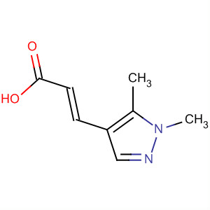 (2E)-3-(1,5-dimethyl-1H-pyrazol-4-yl)acrylic acidStructure,689251-96-5Structure (2E)-3-(1,5-dimethyl-1H-pyrazol-4-yl)acrylic acid Structure,689251-96-5Structure