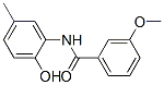 Benzamide, n-(2-hydroxy-5-methylphenyl)-3-methoxy-(9ci)Structure,690984-54-4Structure Benzamide, n-(2-hydroxy-5-methylphenyl)-3-methoxy-(9ci) Structure,690984-54-4Structure