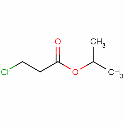 Isopropyl 3-chloropropionateStructure,691-93-0Structure Isopropyl 3-chloropropionate Structure,691-93-0Structure