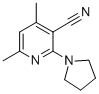 4,6-Dimethyl-2-(pyrrolidin-1-yl)nicotinonitrile Structure,693254-24-9Structure