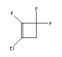 1-Chloro-2,3,3-trifluorocyclobuteneStructure,694-62-2Structure 1-Chloro-2,3,3-trifluorocyclobutene Structure,694-62-2Structure