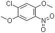 4-Chloro-2,5-dimethoxynitrobenzene Structure,6940-53-0Structure