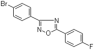 3-(4-Bromophenyl)-5-(4-fluorophenyl)-1,2,4-oxadiazoleStructure,694521-68-1Structure 3-(4-Bromophenyl)-5-(4-fluorophenyl)-1,2,4-oxadiazole Structure,694521-68-1Structure