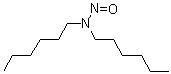 N-nitrosodi-n-hexylamineStructure,6949-28-6Structure N-nitrosodi-n-hexylamine Structure,6949-28-6Structure