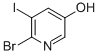 6-Bromo-5-iodopyridin-3-olStructure,697300-70-2Structure 6-Bromo-5-iodopyridin-3-ol Structure,697300-70-2Structure