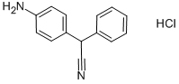 (4-Aminophenyl)phenylacetonitrile hydrochloride,97%Structure,69833-17-6Structure (4-Aminophenyl)phenylacetonitrile hydrochloride,97% Structure,69833-17-6Structure