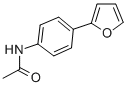 N-(4-呋喃-2-苯基)-乙酰胺結(jié)構(gòu)式_69836-64-2結(jié)構(gòu)式