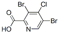 3,5-Dibromo-4-chloropyridine-2-carboxylic acidStructure,698393-07-6Structure 3,5-Dibromo-4-chloropyridine-2-carboxylic acid Structure,698393-07-6Structure